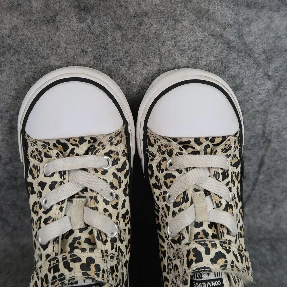 Converse Shoes Infant 9 Sneakers Chuck Taylor All Star Low Toddler Leopard Print